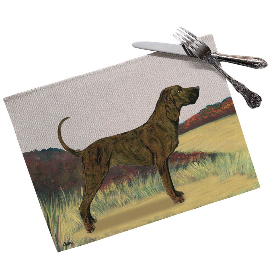 Plott Hound Scenic Placemats