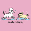 Poodle Jumping - Sweatshirt Pullover Hoodie