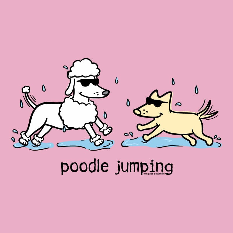 Poodle Jumping - Sweatshirt Pullover Hoodie
