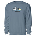 Poodle Jumping - Crewneck Sweatshirt