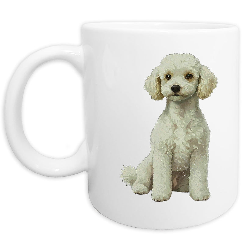 Miniature Poodle Watercolor - Ceramic Mug