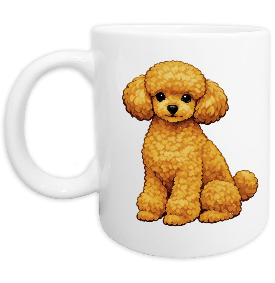 Toy Poodle Watercolor - Ceramic Mug