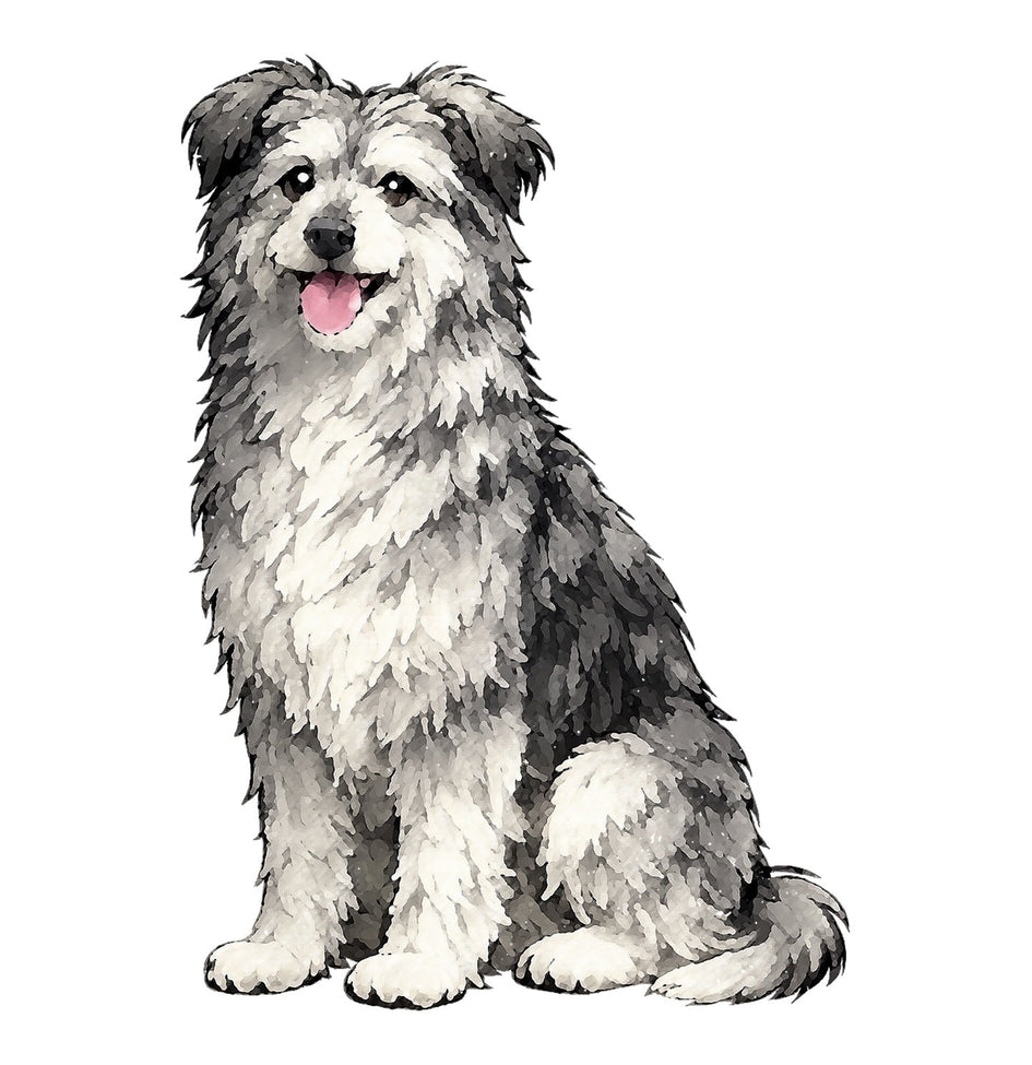 Pyrenean Shepherd Watercolor - Ceramic Mug
