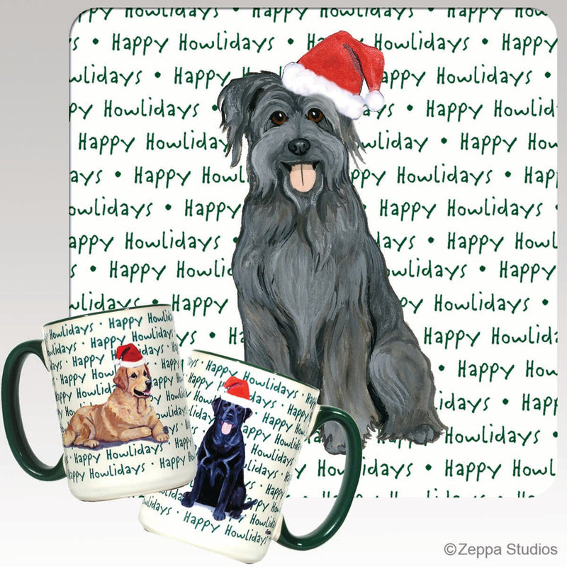 Pyrenean Shepherd Holiday Mug