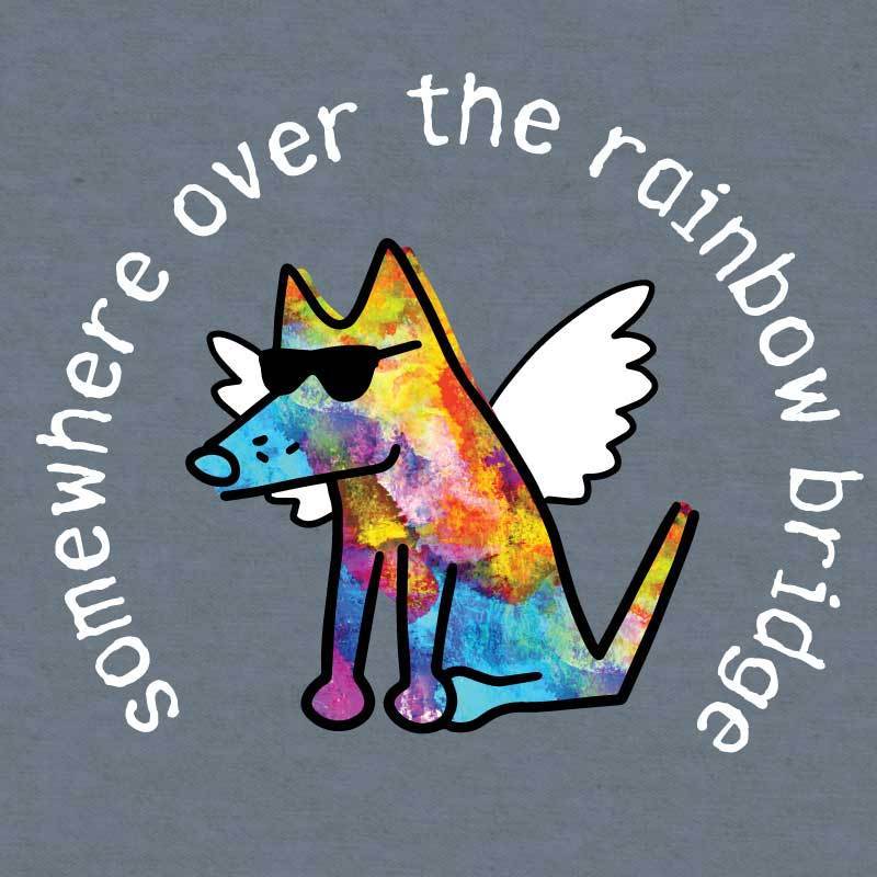 Somewhere Over The Rainbow Bridge - Lightweight Tee