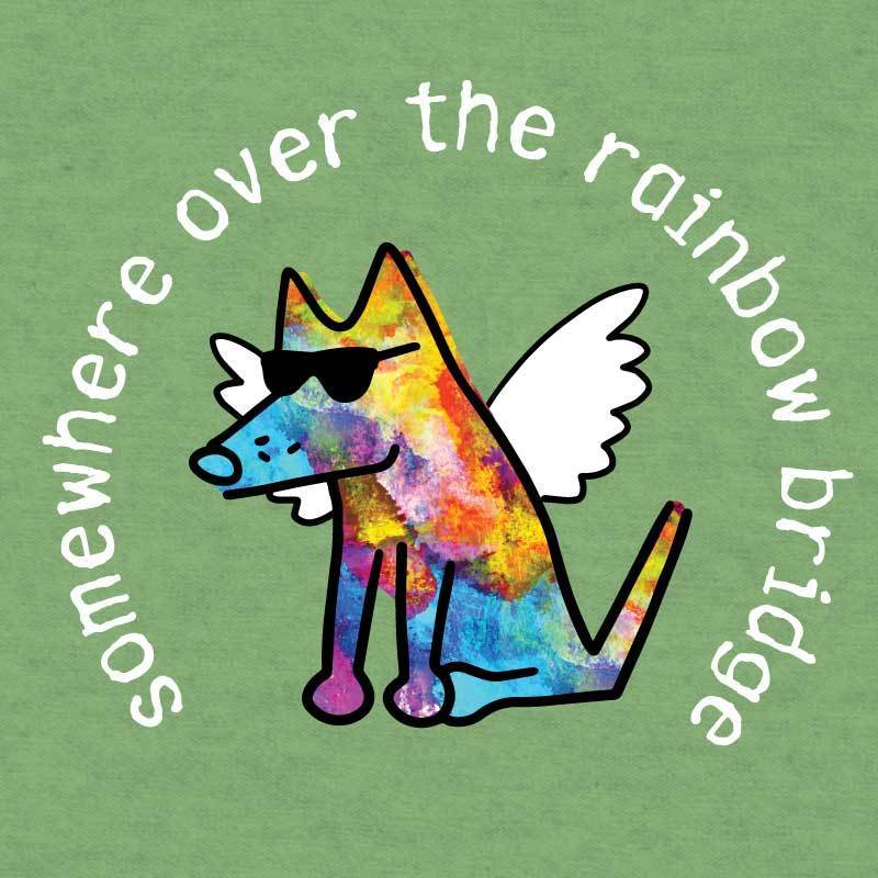 Somewhere Over The Rainbow Bridge - Lightweight Tee