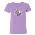 Somewhere Over The Rainbow Bridge - Ladies T-Shirt V-Neck