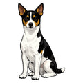 Rat Terrier Watercolor - Ceramic Mug