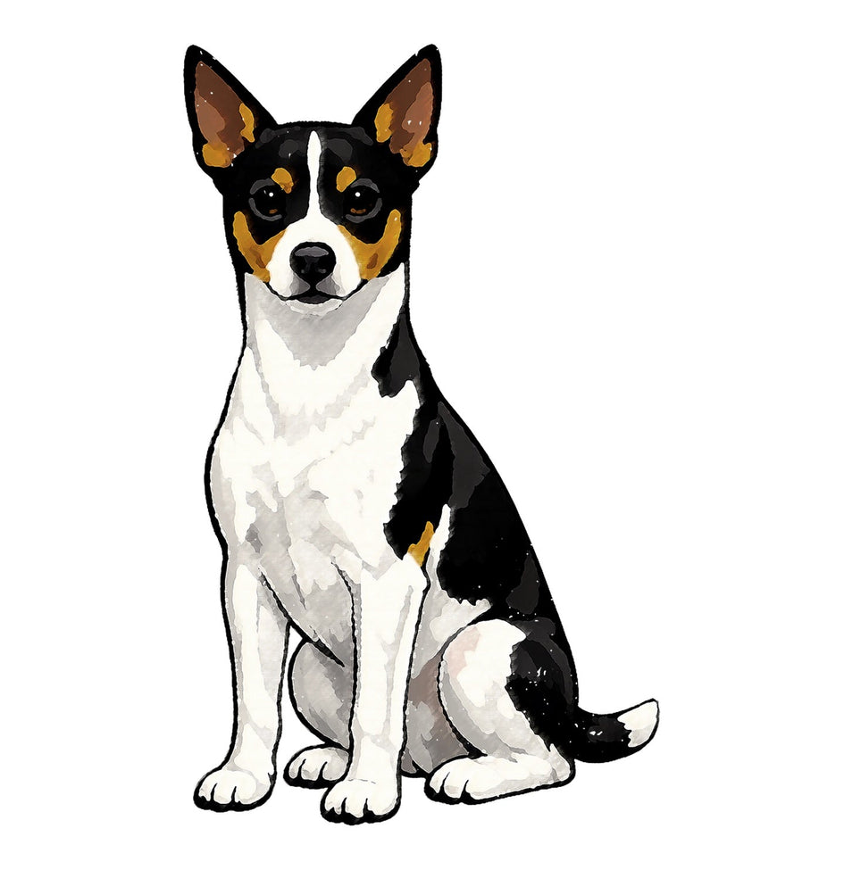 Rat Terrier Watercolor - Ceramic Mug