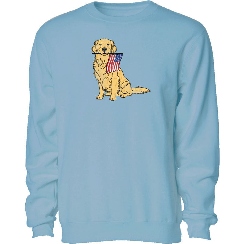 Red White and Golden - Crewneck Sweatshirt