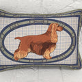 Red English Cocker Spaniel Pillow Cover