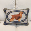 Red English Cocker Spaniel Pillow Cover
