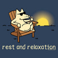 Rest and Relaxation - Ladies T-Shirt V-Neck