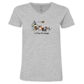 Ruffing the Passer - Ladies T-Shirt V-Neck