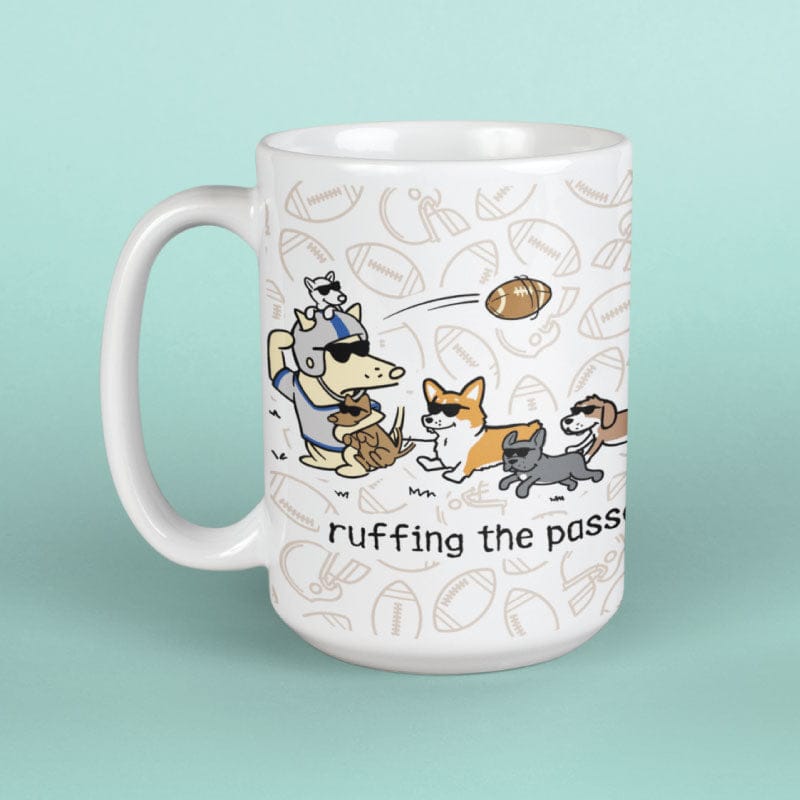 Ruffing the Passer - Large Coffee Mug