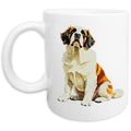 Saint Bernard Watercolor - Ceramic Mug