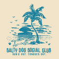 Salty Dog Social Club - Long-Sleeve T-Shirt Classic