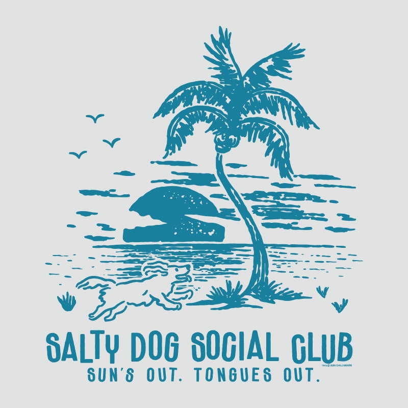 Salty Dog Social Club - Long-Sleeve T-Shirt Classic