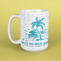 Salty Dog Social Club - Large Coffee Mug