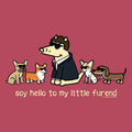Say Hello to my Little Furend - Lightweight Tee
