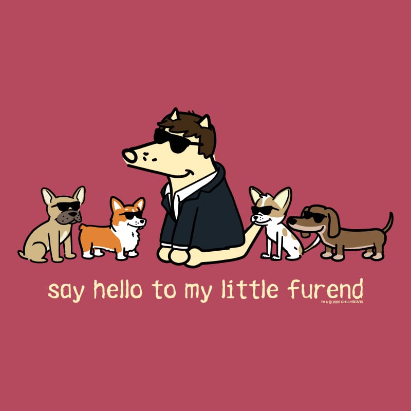 Say Hello to my Little Furend - Lightweight Tee