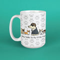 Say Hello to my Little Furend - Large Coffee Mug