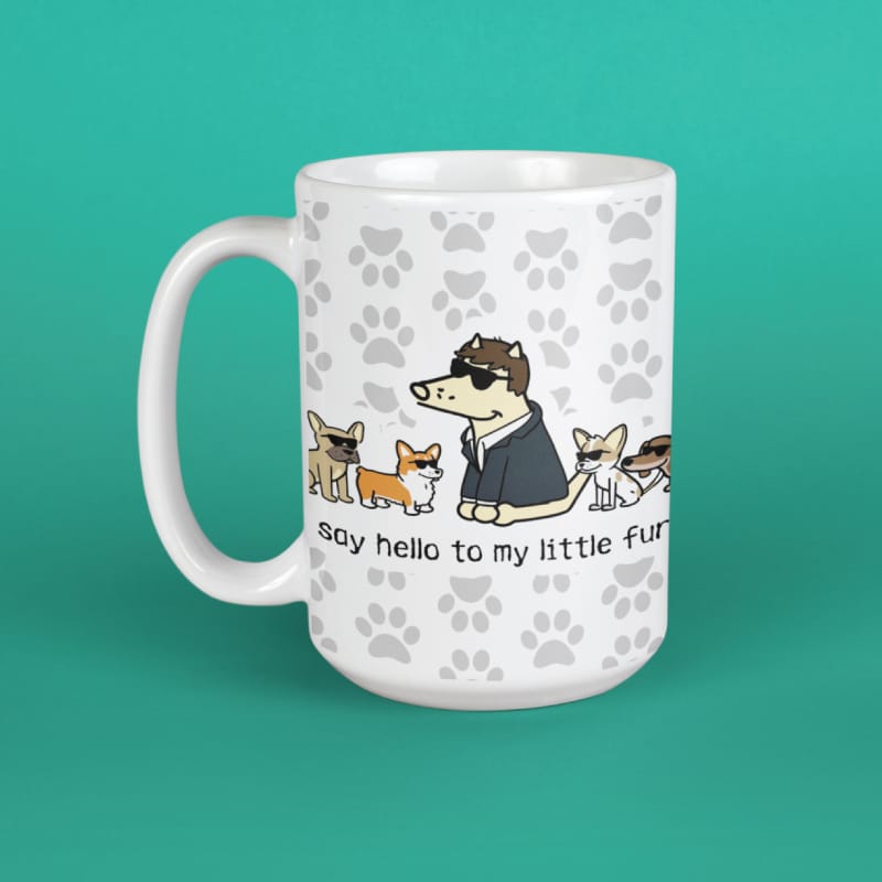 Say Hello to my Little Furend - Large Coffee Mug