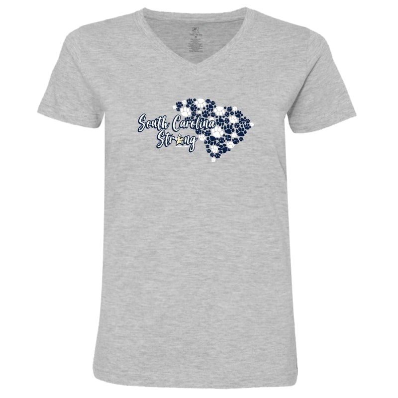 South Carolina Strong - Ladies T-Shirt V-Neck