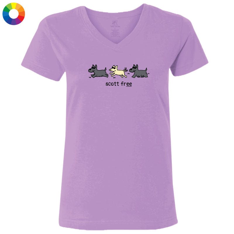 Scott Free - Ladies T-Shirt V-Neck