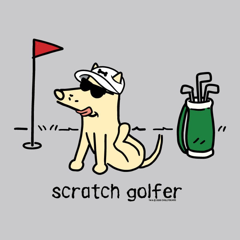 Scratch Golfer - Ladies T-Shirt V-Neck
