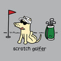 Scratch Golfer - Ladies Curvy V-Neck Tee