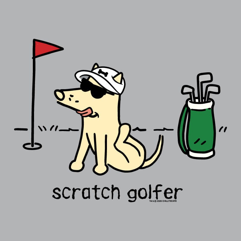 Scratch Golfer - Ladies Curvy V-Neck Tee