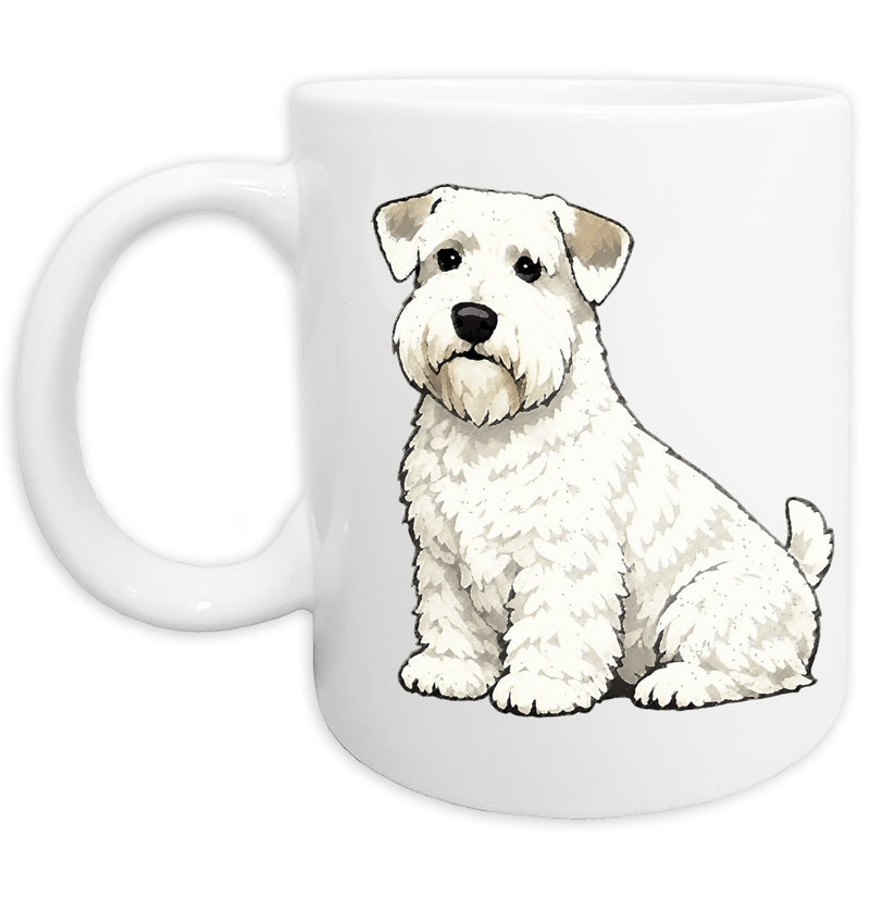 Sealyham Terrier Watercolor - Ceramic Mug