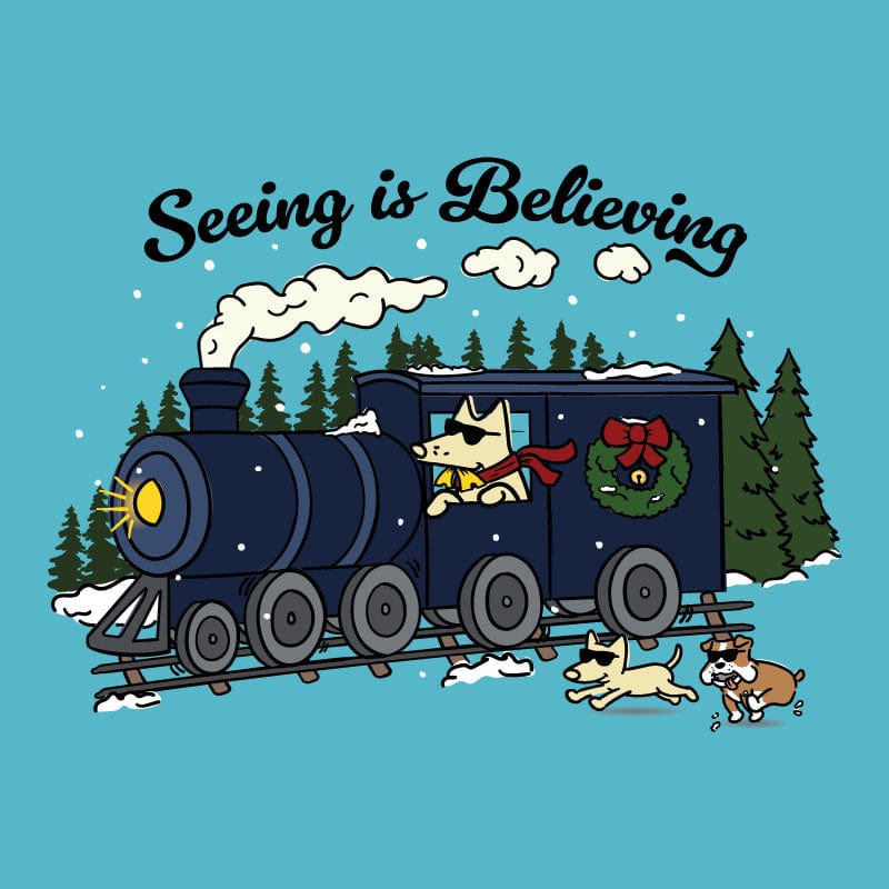 Seeing Is Believing - Ladies T-Shirt V-Neck