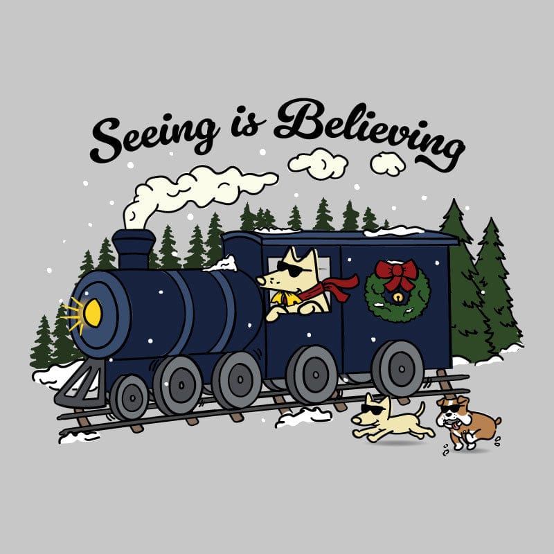 Seeing Is Believing - Ladies T-Shirt V-Neck