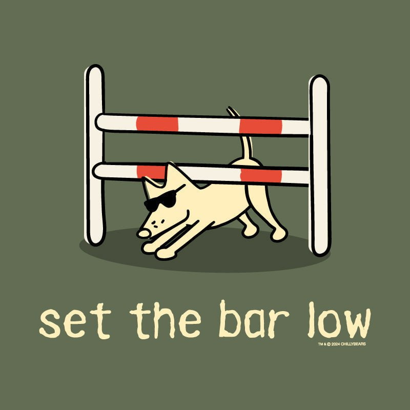 Set The Bar Low - Lightweight Tee