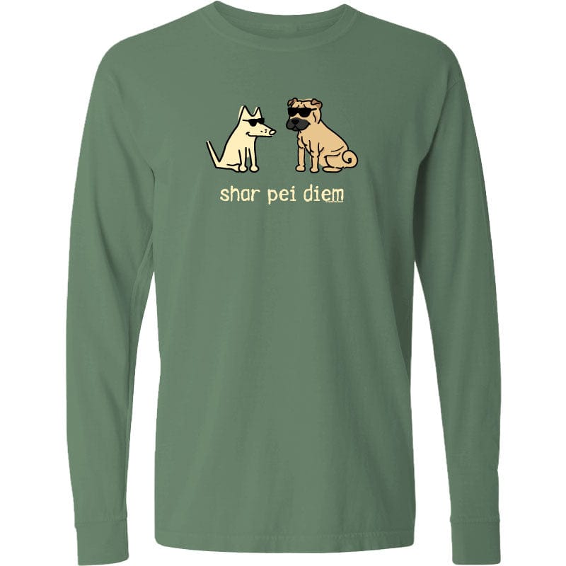 Home is Where the Dog Is - Long Sleeve T-Shirt | Teddy the Dog