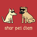 Shar Pei Diem - Ladies Curvy V-Neck Tee