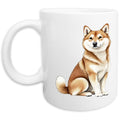 Shiba Inu Watercolor - Ceramic Mug