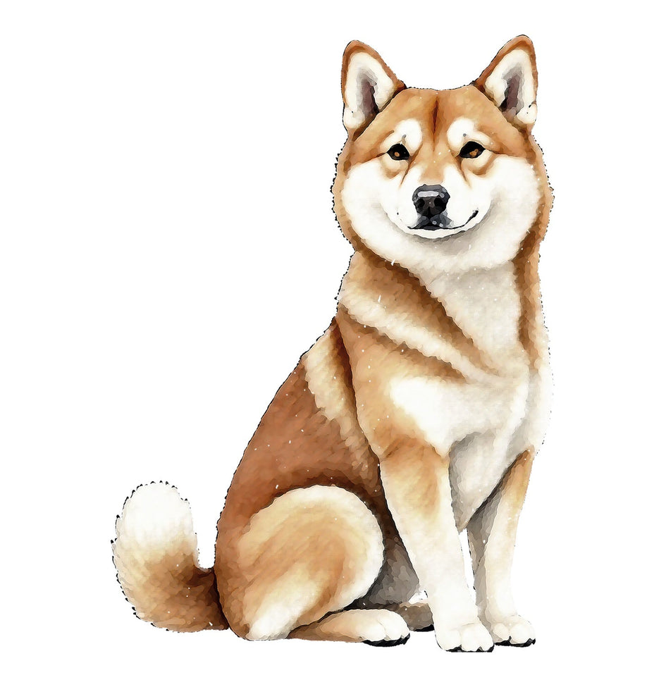 Shiba Inu Watercolor - Ceramic Mug