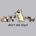 Short and Stout - Ladies Curvy V-Neck Tee