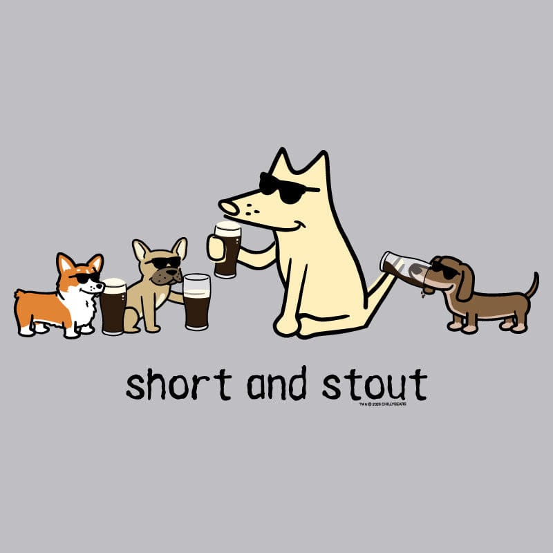 Short and Stout - Ladies Curvy V-Neck Tee