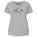 Short and Stout - Ladies Curvy V-Neck Tee