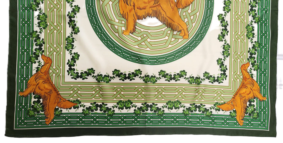 Irish Setter Silk Scarf
