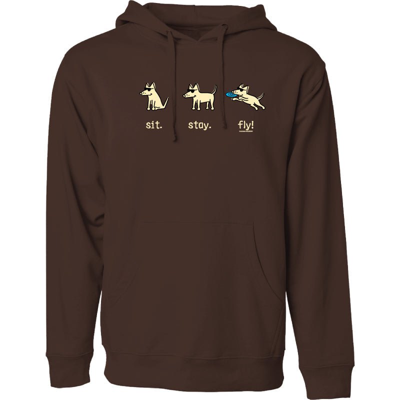 Sit Stay Fly - Sweatshirt Pullover Hoodie