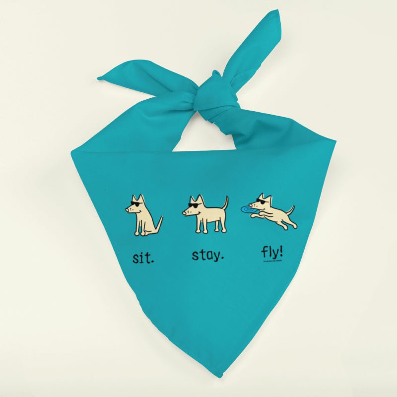 Sit Stay Fly - Doggie Bandana