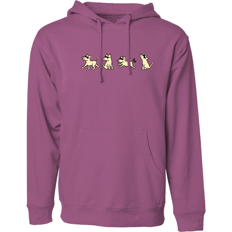 Sit Strut Run Howl - Sweatshirt Pullover Hoodie