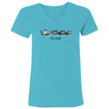 Six Pack - Ladies T-Shirt V-Neck
