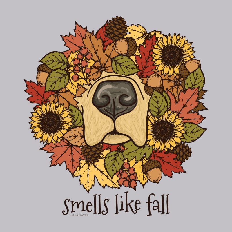 Smells Like Fall Mock Neck Crewneck Sweatshirt