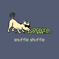 Snuffle Shuffle - Ladies Curvy V-Neck Tee